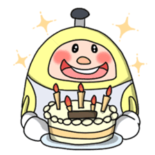 roll boy sticker #84546