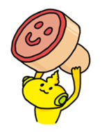 UFO man & UFO girl sticker #84640