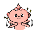 UFO man & UFO girl sticker #84646