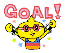 UFO man & UFO girl sticker #84651