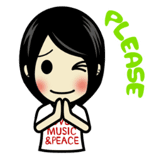 LOVE & MUSIC & PEACE !! sticker #85246