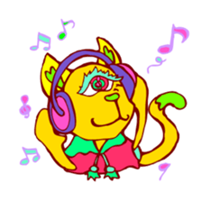 CrazY Eyes AniMaLS sticker #85524