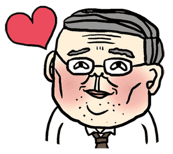 Ojisan Sticker sticker #85840