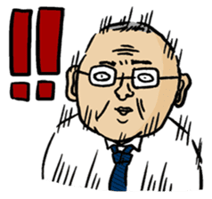 Ojisan Sticker sticker #85841