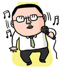 Ojisan Sticker sticker #85843