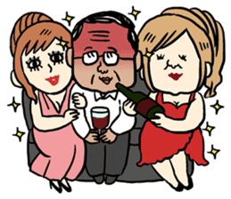 Ojisan Sticker sticker #85845