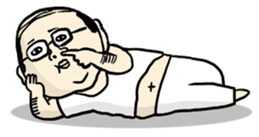 Ojisan Sticker sticker #85852