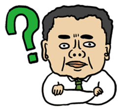 Ojisan Sticker sticker #85862