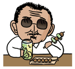 Ojisan Sticker sticker #85866