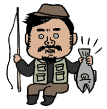 Ojisan Sticker sticker #85875