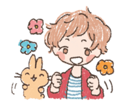 Mao-kun and Chakotan sticker #85882