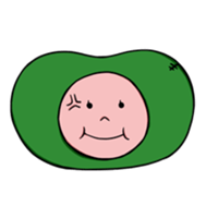 bean's boy sticker #86044