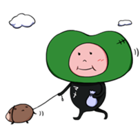 bean's boy sticker #86052