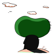 bean's boy sticker #86056