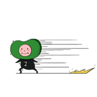 bean's boy sticker #86059