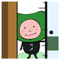 bean's boy sticker #86064