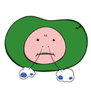 bean's boy sticker #86067