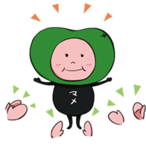 bean's boy sticker #86070