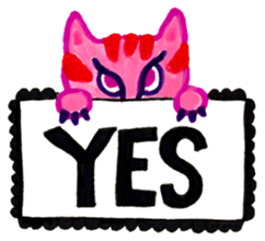 A Cat and Her Buddies sticker #86204