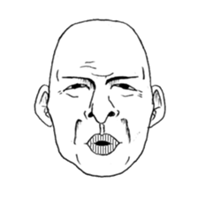 Temptation of Aged Father sticker #86286