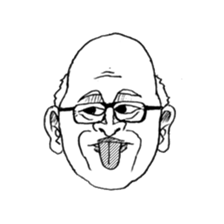 Temptation of Aged Father sticker #86291