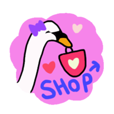 BABU series NO.2 SWAN sticker #86317