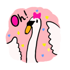 BABU series NO.2 SWAN sticker #86319