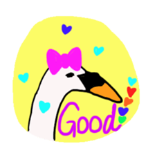 BABU series NO.2 SWAN sticker #86320