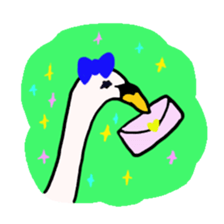 BABU series NO.2 SWAN sticker #86321