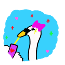 BABU series NO.2 SWAN sticker #86322