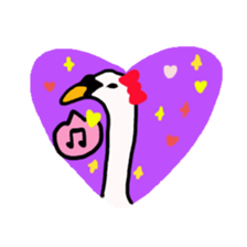 BABU series NO.2 SWAN sticker #86326
