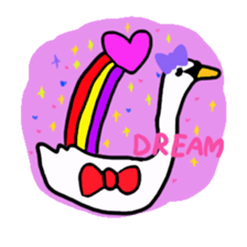 BABU series NO.2 SWAN sticker #86328