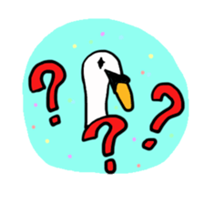 BABU series NO.2 SWAN sticker #86336