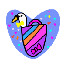 BABU series NO.2 SWAN sticker #86338