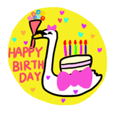 BABU series NO.2 SWAN sticker #86340