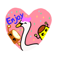 BABU series NO.2 SWAN sticker #86341