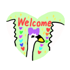 BABU series NO.2 SWAN sticker #86342