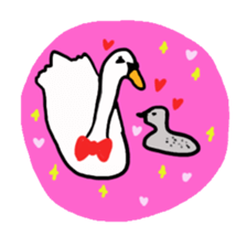 BABU series NO.2 SWAN sticker #86343