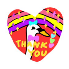 BABU series NO.2 SWAN sticker #86346