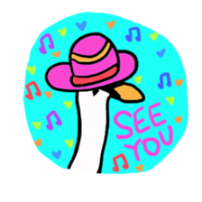 BABU series NO.2 SWAN sticker #86347