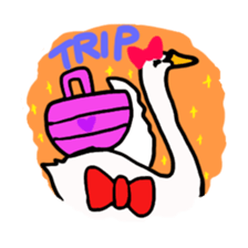 BABU series NO.2 SWAN sticker #86348