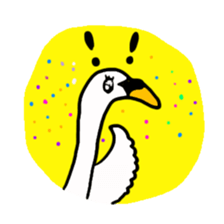 BABU series NO.2 SWAN sticker #86349