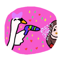 BABU series NO.2 SWAN sticker #86351