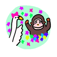 BABU series NO.2 SWAN sticker #86352