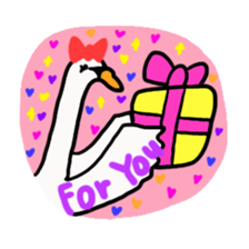 BABU series NO.2 SWAN sticker #86353