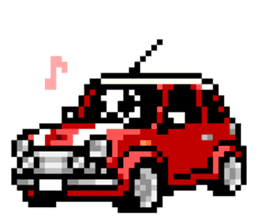 Gnu & Nero's 8bit stickerz sticker #86447