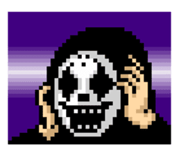 Gnu & Nero's 8bit stickerz sticker #86451