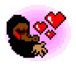 Gnu & Nero's 8bit stickerz sticker #86464