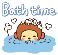 Lazy Monchey (ENG) sticker #86707