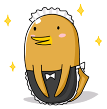 chicken maid sticker #86800